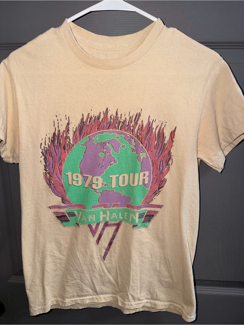 1979 Tour Graphic Tee - Cream